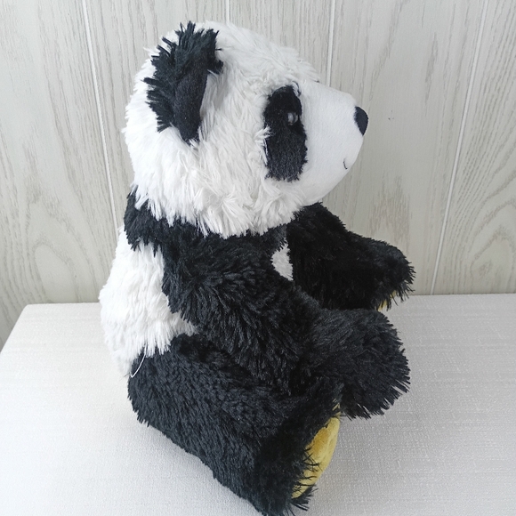 Build A Bear Workshop Retired Pawsome Panda Bear Furry Plush Brown Paws 12" - Picture 4 of 8